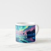 Noorderlicht Aurora Borealis Espresso Kop (Voorkant rechts)