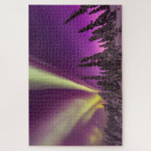Noorderlicht Aurora Borealis Fairbanks Alaska Legpuzzel (Verticaal)