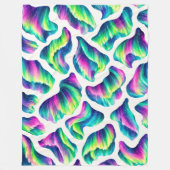 Noorderlicht Aurora Borealis Fleece Deken (Voorkant)