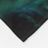 Noorderlicht/Aurora Borealis Fleece Deken (Hoek)