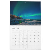 Noorderlicht (Aurora borealis) Kalender (Mar 2027)