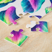 Noorderlicht Aurora Borealis Legpuzzel (Zijkant)