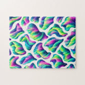 Noorderlicht Aurora Borealis Legpuzzel (Horizontaal)