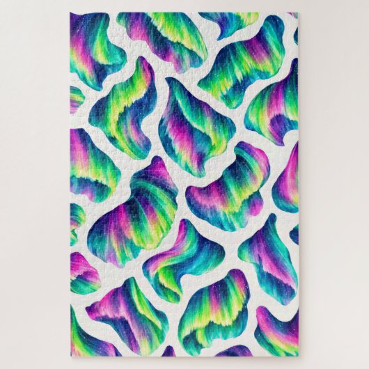 Noorderlicht Aurora Borealis Legpuzzel (Verticaal)