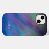 Noorderlicht Aurora Borealis Nacht Persoonlijk Case-Mate iPhone Case (Achterkant (horizontaal))