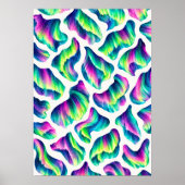 Noorderlicht Aurora Borealis Poster (Voorkant)