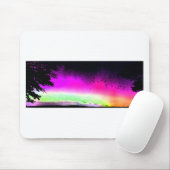 Noorderlicht Aurora Borealis Sky Night Natuur Muismat (Met muis)
