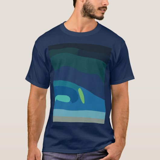 Noorderlicht Aurora Borealis T-shirt (Voorkant)