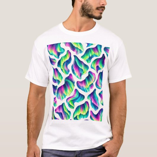 Noorderlicht Aurora Borealis T-shirt (Voorkant)
