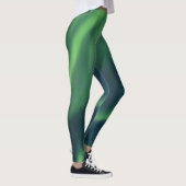 Noorderlicht Aurora Borealis Yoga Broek Groen Leggings (Rechts)