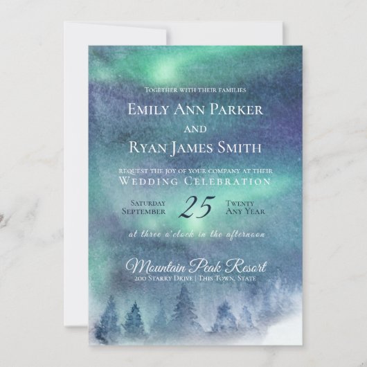 Noorderlicht Aurora Sky Kaart (Voorkant)