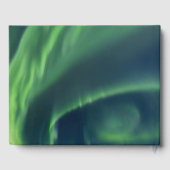 Noorderlicht Aurora Sterrennacht bruiloft Gastenboek (Achterkant)