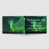 Noorderlicht Aurora Sterrennacht Trouwen Gastenboek (Volledig)