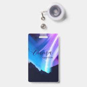 Noorderlicht Badge (Voorzijde met uittrekbare clip)
