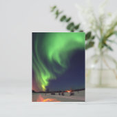 Noorderlicht bij Bear Lake Briefkaart (Staand voorkant)