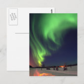 Noorderlicht bij Bear Lake Briefkaart (Voorkant / Achterkant)