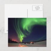Noorderlicht bij Bear Lake Briefkaart (Voorkant / Achterkant)