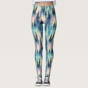 Noorderlicht Bos Patroon Leggings