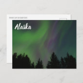 Noorderlicht boven Alaska Briefkaart (Voorkant / Achterkant)