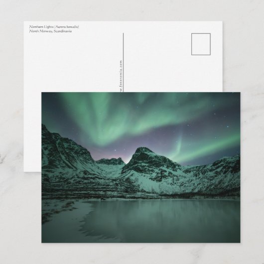 Noorderlicht Briefkaart (Voorkant / Achterkant)
