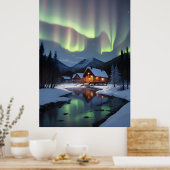 Noorderlicht Cabine Poster (Keuken)