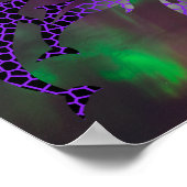 Noorderlicht Dolfijn Dolfijnen Landschappen Skies Poster (Hoek)