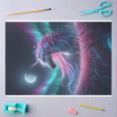 Noorderlicht Eenhoorn 2 Weefselpapier Tissuepapier (Craft)