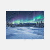 Noorderlicht Fleece Deken (Voorkant (Horizontaal))