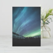 Noorderlicht fotokaart save the date (Staand voorkant)