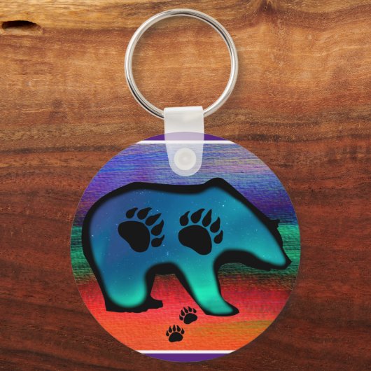 Noorderlicht Geest Beer Sleutelhanger (Voorkant)