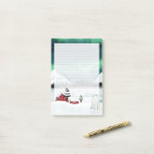Noorderlicht - Gespectreerd Gelinieerd Schrijven Post-it® Notes (Op bureau)