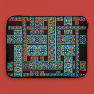 Noorderlicht Glas-in-Lood Laptophoes Laptop Sleeve