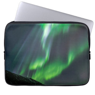 Noorderlicht gloeiend Noord-IJsland Laptop Sleeve