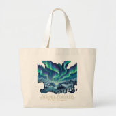 Noorderlicht Grote Tote Bag (Voorkant)