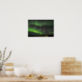 Noorderlicht in de lucht poster (Keuken)