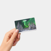 Noorderlicht in de winter badge (Handheld)