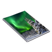 Noorderlicht in de winter notitieboek (Rechterzijde)