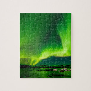 Noorderlicht in IJsland Legpuzzel