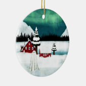 noorderlicht keramisch ornament (Rechts)