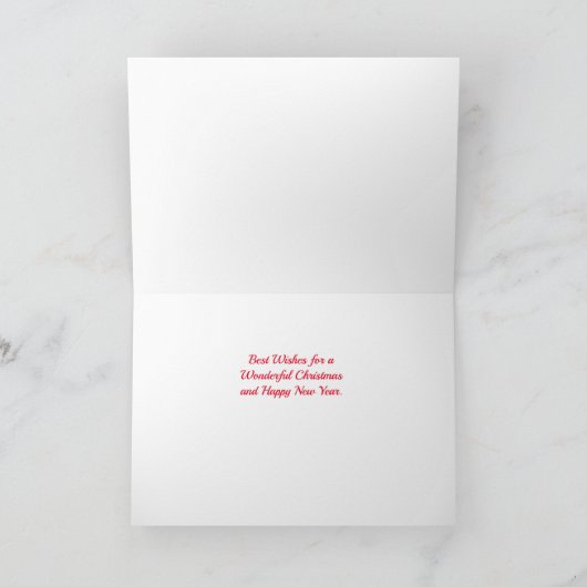 Noorderlicht Kerst Feestdagen Kaart (Binnen)