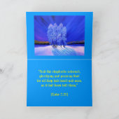 Noorderlicht Kerst Feestdagen Kaart (Binnen)