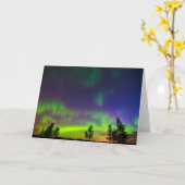 Noorderlicht | Manitoba Canada Kaart (Gele Bloem)