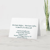 Noorderlicht - Noorderlicht Kaart (Achterkant)