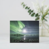 Noorderlicht Noorwegen Briefkaart (Staand voorkant)