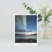 Noorderlicht Noorwegen Briefkaart (Staand voorkant)