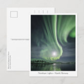 Noorderlicht Noorwegen Briefkaart (Voorkant / Achterkant)
