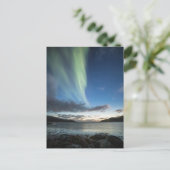 Noorderlicht Noorwegen Briefkaart (Staand voorkant)