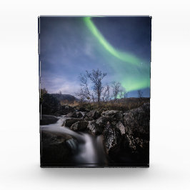 Noorderlicht Noorwegen Fotoblokken