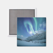 Noorderlicht Noorwegen magneet (Voorkant / Achterkant)