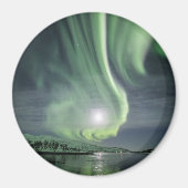 Noorderlicht Noorwegen Magneet (Voorkant)